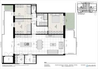 Nieuw woonproject residentie Nidus gelegen langs de Brusselsesteenweg in Melle. Deze BEN-appartementen worden gebouwd met uitzicht achteraan op een rustig groengebied dat de nodige privacy biedt. Uitstekende bereikbaarheid : op fietsafstand van Gent-centrum en vlotte verbinding met de R4 en E17. Vlakbij winkels en scholen.<br />Appartement B.2.2. is een ruim 3 slaapkamerappartement op het 2de verdiep. Grote leefruimte met open keuken, 3 ruime slaapkamers, ingerichte badkamer met inloopdouche en lavabomeubel, berging, hal, wc en 2 ruime terrassen zowel achteraan als vooraan. Veel lichtinval.<br />Uiterst energiezuinig (E20 !) dankzij zonnepanelen, lucht-waterwarmtepomp, perfecte buitenschilisolatie, vloerverwarming en ventilatiesysteem D. Dit appartement wordt volledig afgewerkt aangeboden waarbij je zelf nog je eigen afwerking kan kiezen.<br />Ondergronds wordt er een autostaanplaats of een garagebox met berging voorzien die mee aangekocht moet worden. Mogelijkheid tot plaatsen laadpaal.<br />Dit energiezuinig appartement maakt deel uit van residentie Nidus, waar we 22 appartementen met ruime terrassen gaan bouwen in 2 residenties.<br />Interesse in dit appartement? Contacteer je bouwadviseur: bel 09 280 60 60 of mail info@durabrik.be<br /><strong>Goed nieuws: het verlaagde 6% btw-tarief werd permanent verlengd én dit project komt daardoor nu ook in aanmerking! Hierdoor bespaar je een aanzienlijk bedrag vanaf heden! </strong><br />