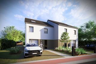 *6% BTW MOGELIJKIn het charmante en zeer gegeerde Haasrode komt binnenkort een stijlvolle halfopen nieuwbouwwoning tot leven. De woning wordt...