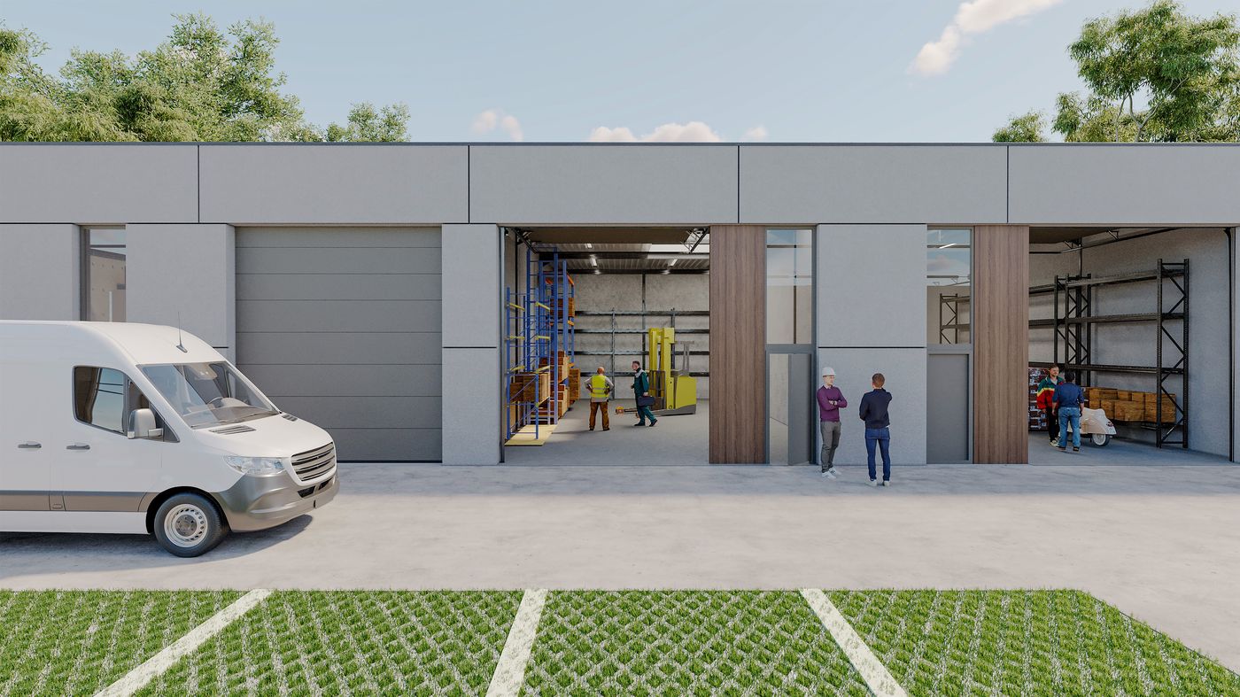 Nieuwbouw KMO-units te koop vanaf 90 m² tot 184 m² in Berlare - foto 2