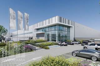 Ontdek dit High-end duurzaam logistiek van <strong>30.672 m², </strong>een unieke opportuniteit voor uw onderneming op de strategisch gelegen site van<strong> Cokeries du Brabant</strong> in Grimbergen. Uitstekend gelegen aan het Zeekanaal Brussel-Schelde en in de directe nabijheid van de containerterminal van Vilvoorde.<br /><br />Het project omvat een <strong>totale logistieke oppervlakte van 51.507 m²</strong> en is flexibel opdeelbaar in <strong>3 units </strong>van respectievelijk <strong>16.136 m², 14.536 m² en 20.835 m². </strong>U kan kiezen voor één unit, een combinatie van units of de volledige site exclusief in gebruik nemen.<br /><br />De locatie geniet van een uitstekende bereikbaarheid dankzij de onmiddellijke nabijheid van de A12 Antwerpen-Brussel en de Brusselse Ring (R0), met vlotte verbindingen naar de E19, Brussels Airport en de haven van Antwerpen. Ook de Woluwelaan (R22), de N202 en de N211 zorgen voor een sterke regionale ontsluiting.<br /><br />De ontwikkeling wordt gerealiseerd volgens de hoogste duurzaamheidsstandaarden en combineert <strong>BREEAM-certificering</strong> met groene energie. De site beschikt over een <strong>energielabel A+++ </strong>en wordt gasloos ontwikkeld volgens een “All Electric” concept met duurzame verwarming en maximale energie-efficiëntie. Dit magazijn is bovendien uitgerust met<strong> 2</strong> <strong>sectionale poorten</strong>, een <strong>ESFR sprinklersysteem</strong> en voorzien van <strong>34 laadkades.</strong><br /><br />Het volledige terrein wordt voorzien van <strong>zonnepanelen</strong> aangevuld met <strong>ruime parkeer- en manoeuvreerruimtes</strong>.<br /><br />Contacteer <strong>PANORAMA B2B</strong> voor bijkomende inlichtingen of een vrijblijvend plaatsbezoek op <strong>0477 30 40 05</strong>