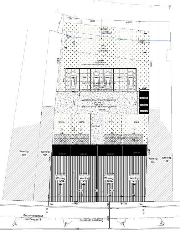 Vergund project voor 4 nieuwbouwwoningen met rivierzicht - foto 4