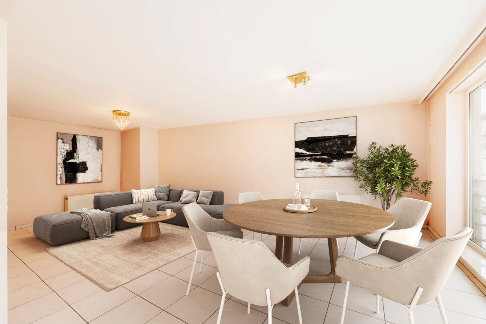 CENTRAAL GELEGEN APPARTEMENT (102 m²) MET 3 SLPKS | BERGING | AUTOSTAANPLAATS - foto 3