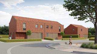 Op lot 3 wordt een energiezuinige HOB gebouwd in moderne architectuur op een grondopp. van 496m² en met een totale bewoonbare opp. van 164m² op de...