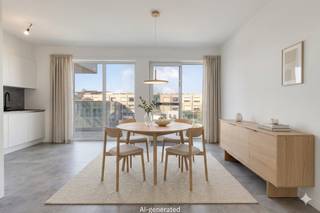 This recent apartment (built in 2021) is ideally located in the Veurnestraat, within walking distance of the Grote Markt and all shops. Thanks to...