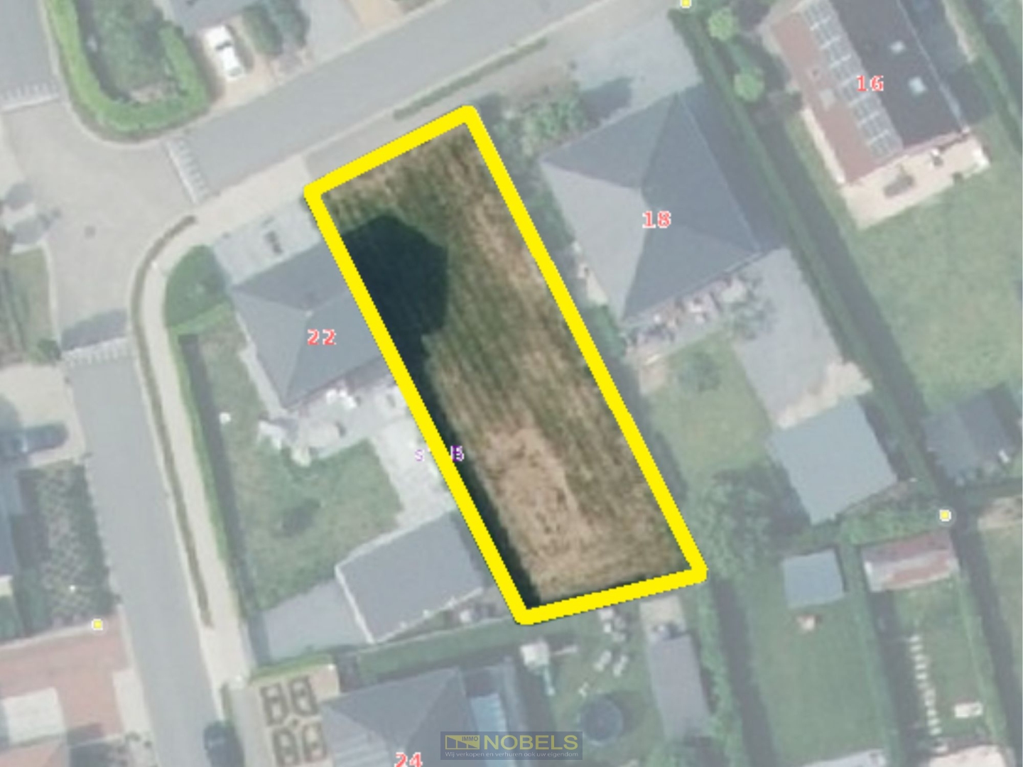 Te koop, zuidgericht perceel (479m²) voor halfopen bebouwing te Wortegem-Petegem - foto 3