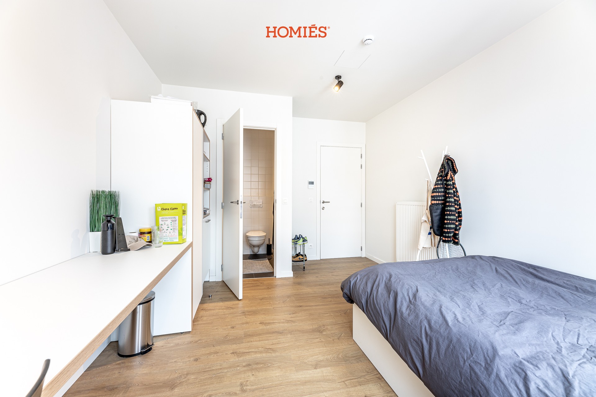 Moderne studentenkamer met eigen sanitair - foto 2