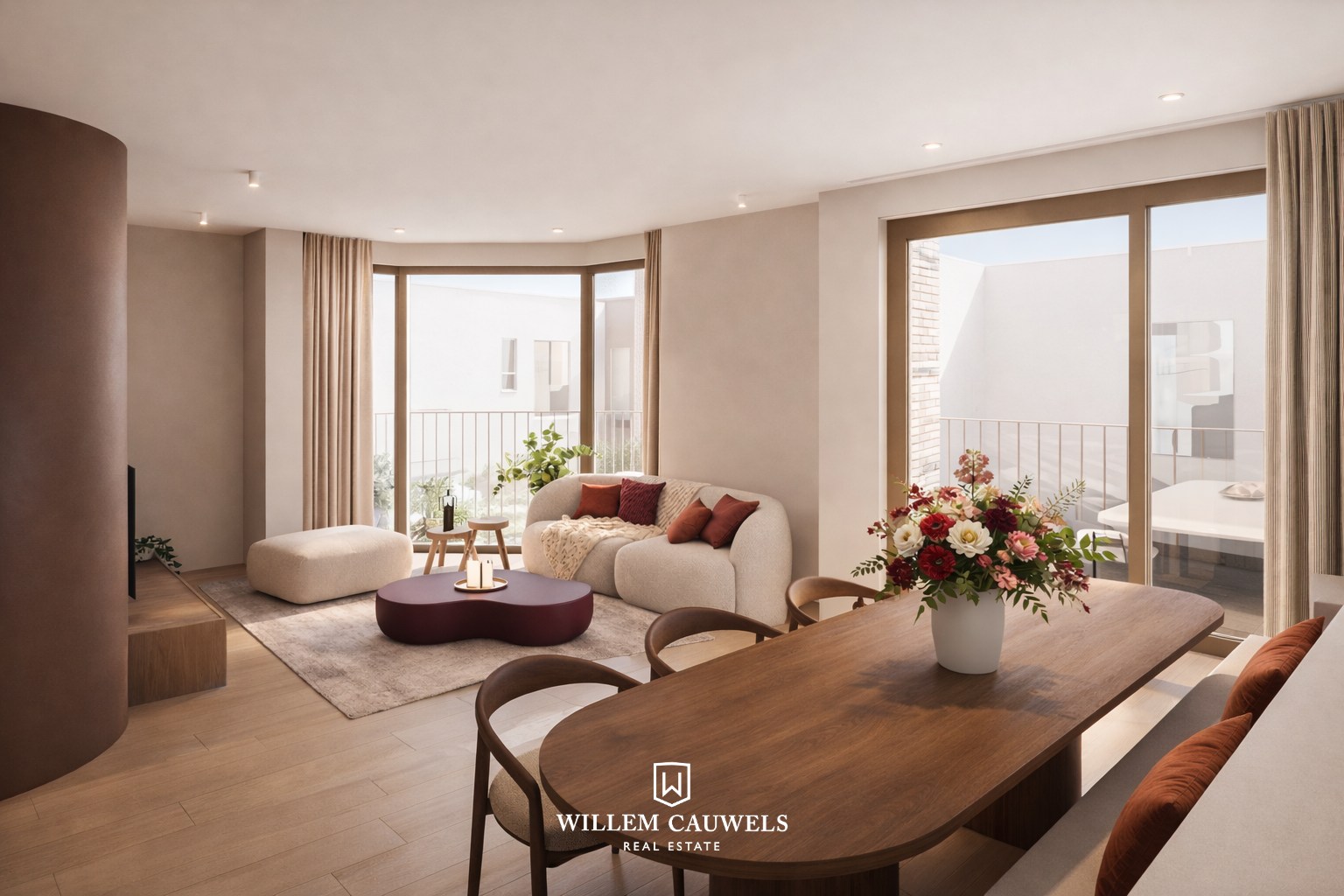 Uniek hoekappartement gelegen in Res. Antoine - foto 2