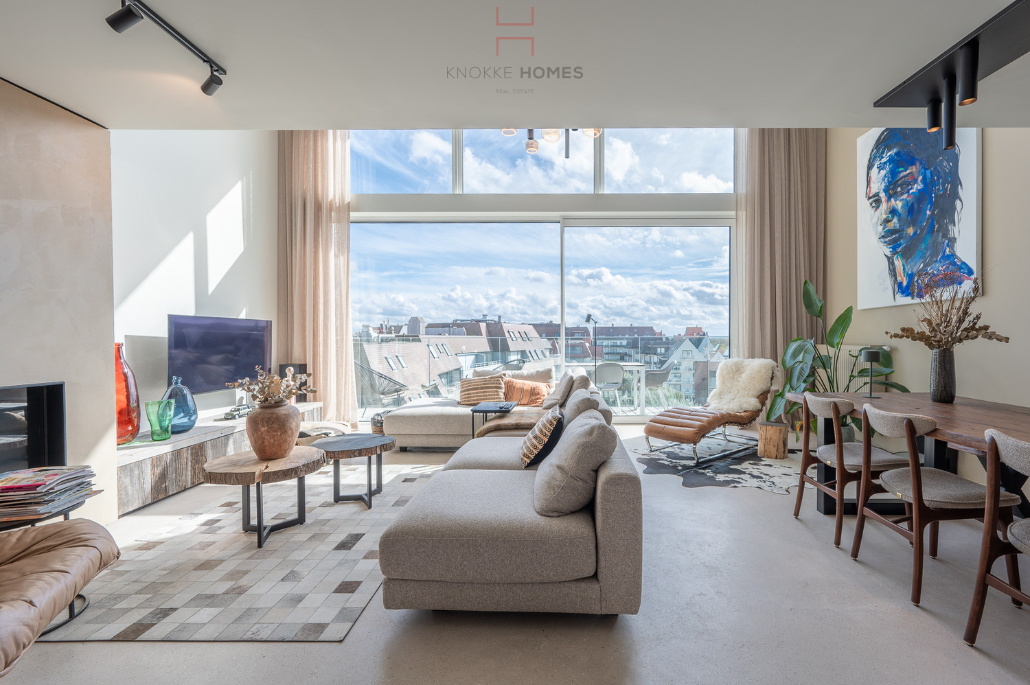 Superbe appartement en mezzanine dans la nouvelle résidence Hampton Beach à Duinbergen - photo 1