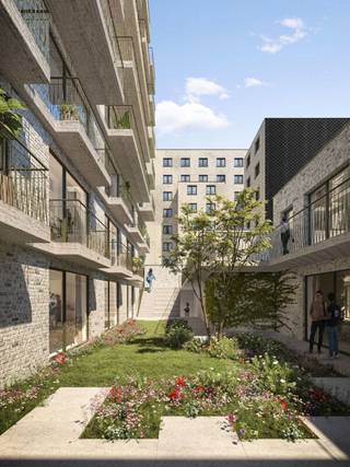 Gelegen vlak aan metro Rogier en direct in het bruisende centrum van Brussel, heeft dit appartement van 67m², een grote woon/eetkamer, een slaapkamer van 14m² en een terras. EPC geschat A/B gerealiseerd via optimale isolatie, warmtepomp (lucht/lucht), zonnepanelen. Perfect voor eigen bewoning of ter investering. Kies zelf nog de gloednieuwe keuken, badkamer en vloeren. Registratierechten en mogelijkheid tot 6% BTW op de constructie. Contacteer voor meer informatie ons verkoopteam op 02.340.24.73 - new@trevi.be.