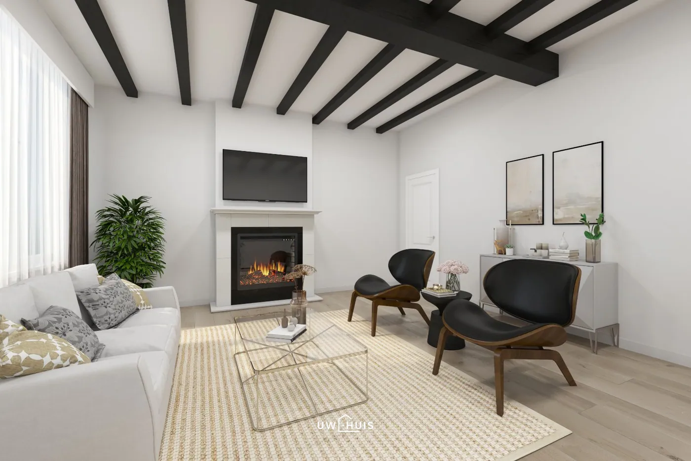 RUIME WONING MET 4 SLPK EN TUIN IN CENTRUM SN - foto 2