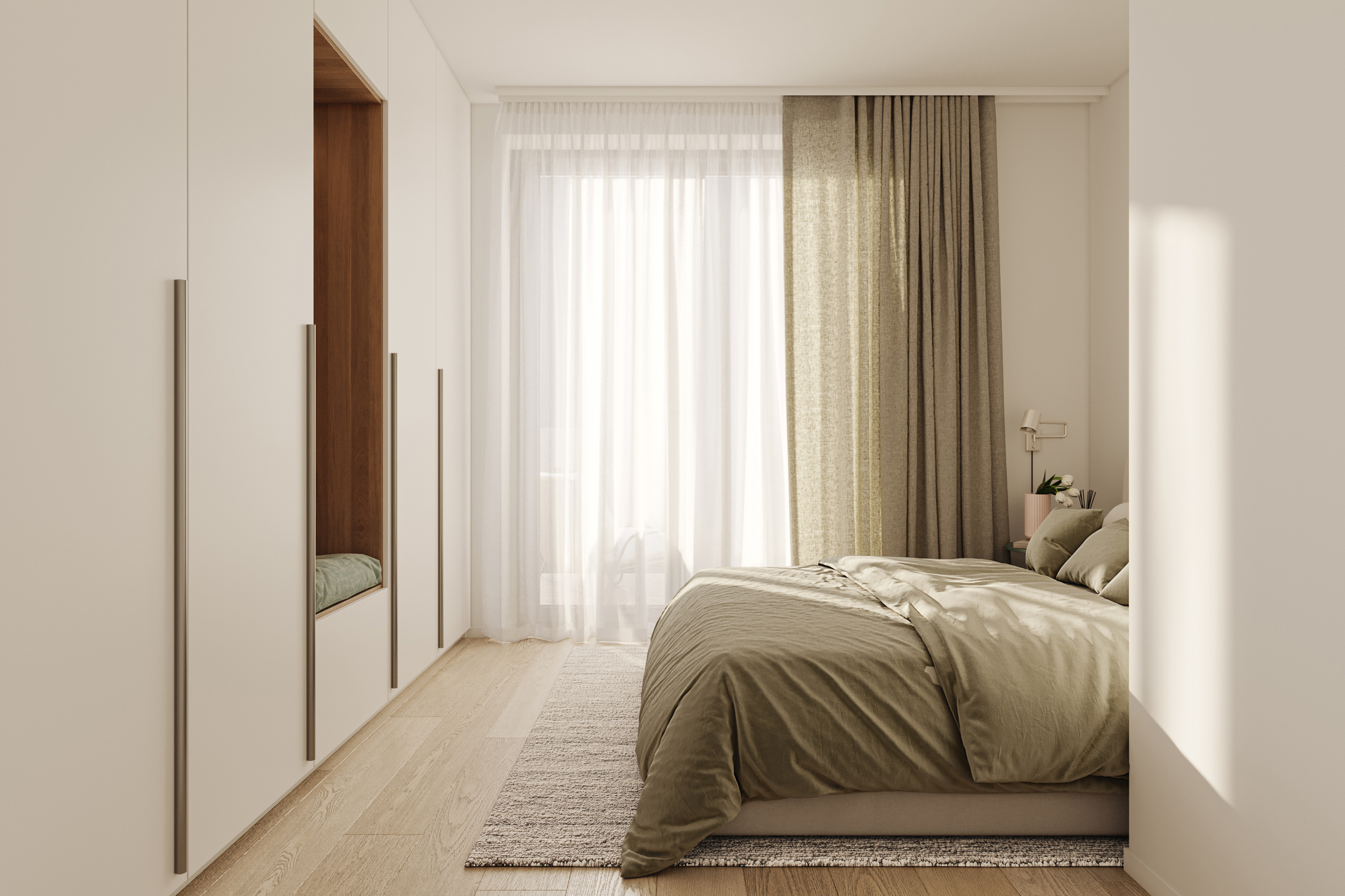 Tweeslaapkamerappartement vlakbij het centrum - foto 5