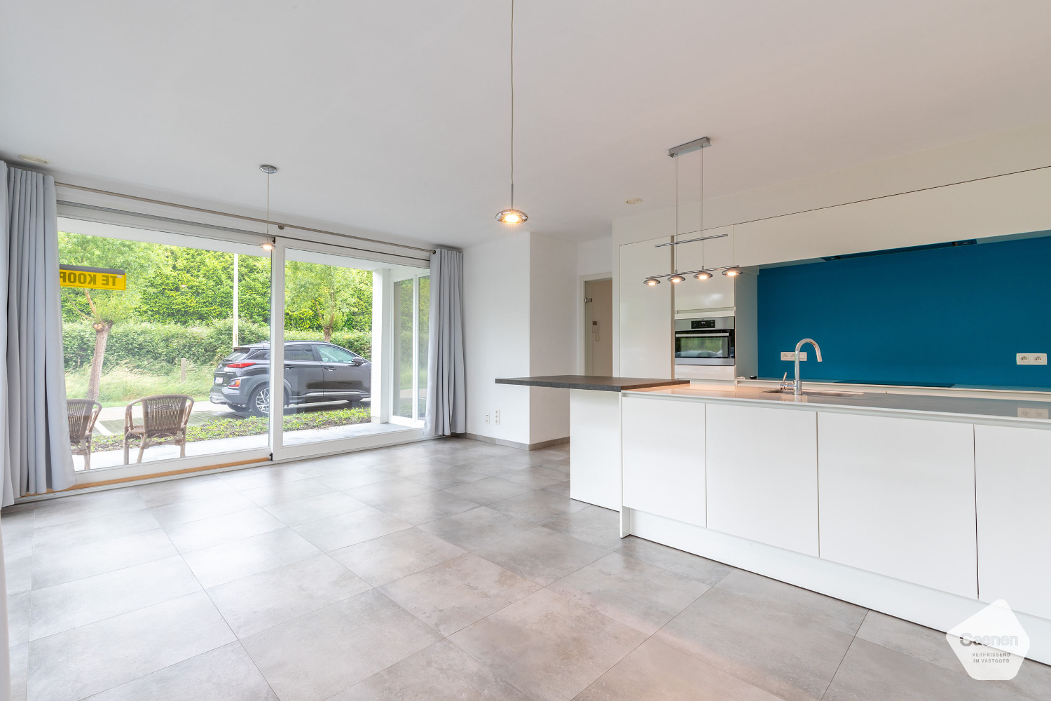 Zeer recent gelijkvloers appartement met 2 slaapkamers - foto 4