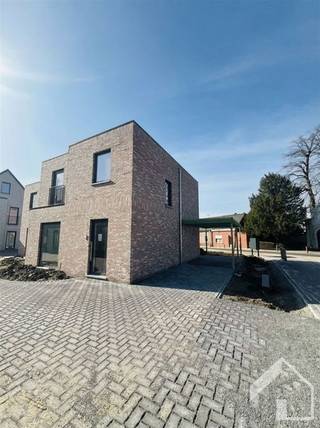 Nieuwbouwwoning (HOB) op een perceel van 190m2, met een bruto bewoonbare oppervlakte van 125,48 m2. Op de gelijkvloerse verdieping vinden we een inkomhal, leefruimte met open keuken, een berging en apart toilet. Op de eerste verdieping zijn er 3 slaapkamers, een apart toilet, wasplaats en een badkamer. Verder wordt er nog een carport voorzien, met hiervoor een extra staanplaats. De werken starten in het voorjaar van 2025 en de oplevering wordt voorzien tegen de zomer van 2026. De foto's zijn een impressie. Alle prijzen excl. registratierechten en BTW. Voor meer info, of vrijblijvend het lastenboek en plannen: 0479/9 34 34 9 (Kristof)