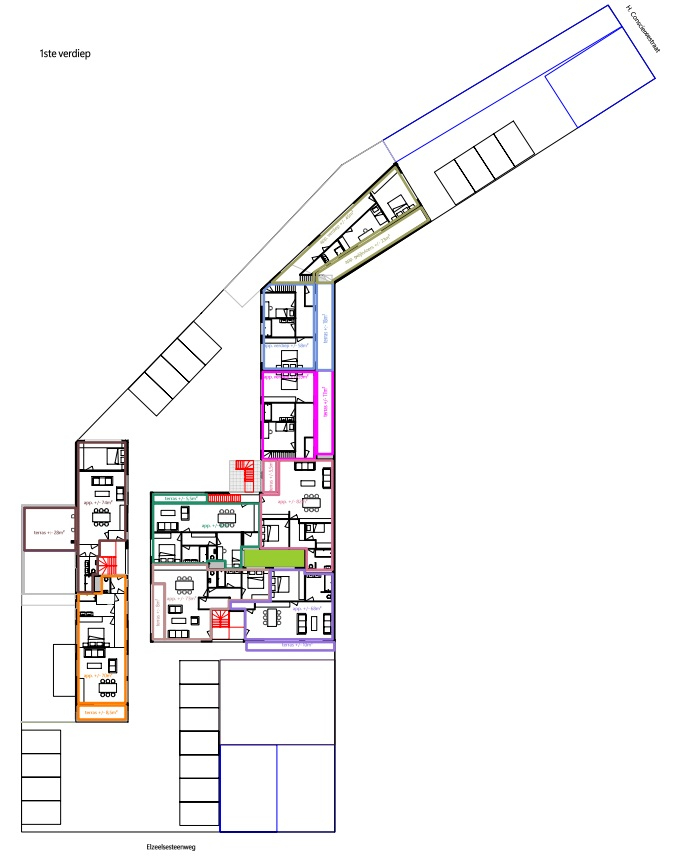 Te koop, veelzijdige projectgrond van 2.497 m² met toegang via twee straten - foto 3