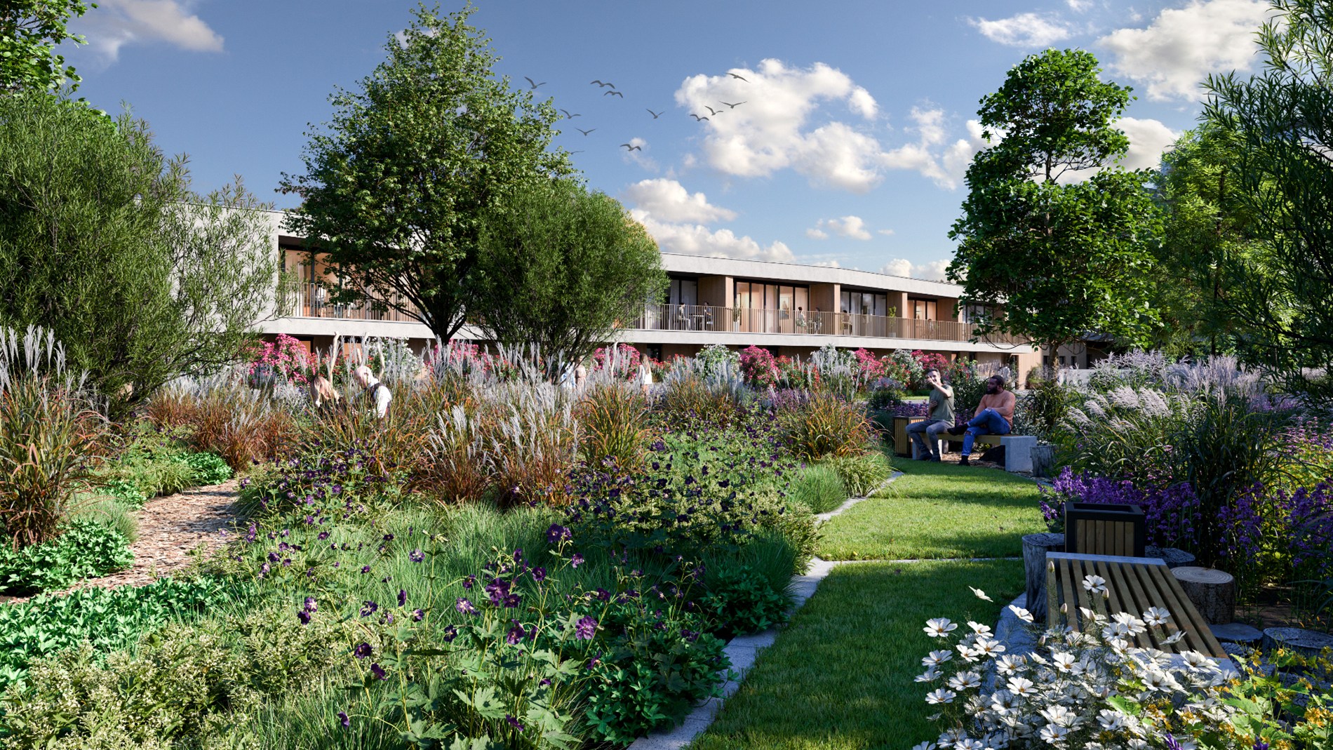 APPARTEMENT met terras, 83m², 2 slaapkamers - Res. Rongese-Park - foto 4