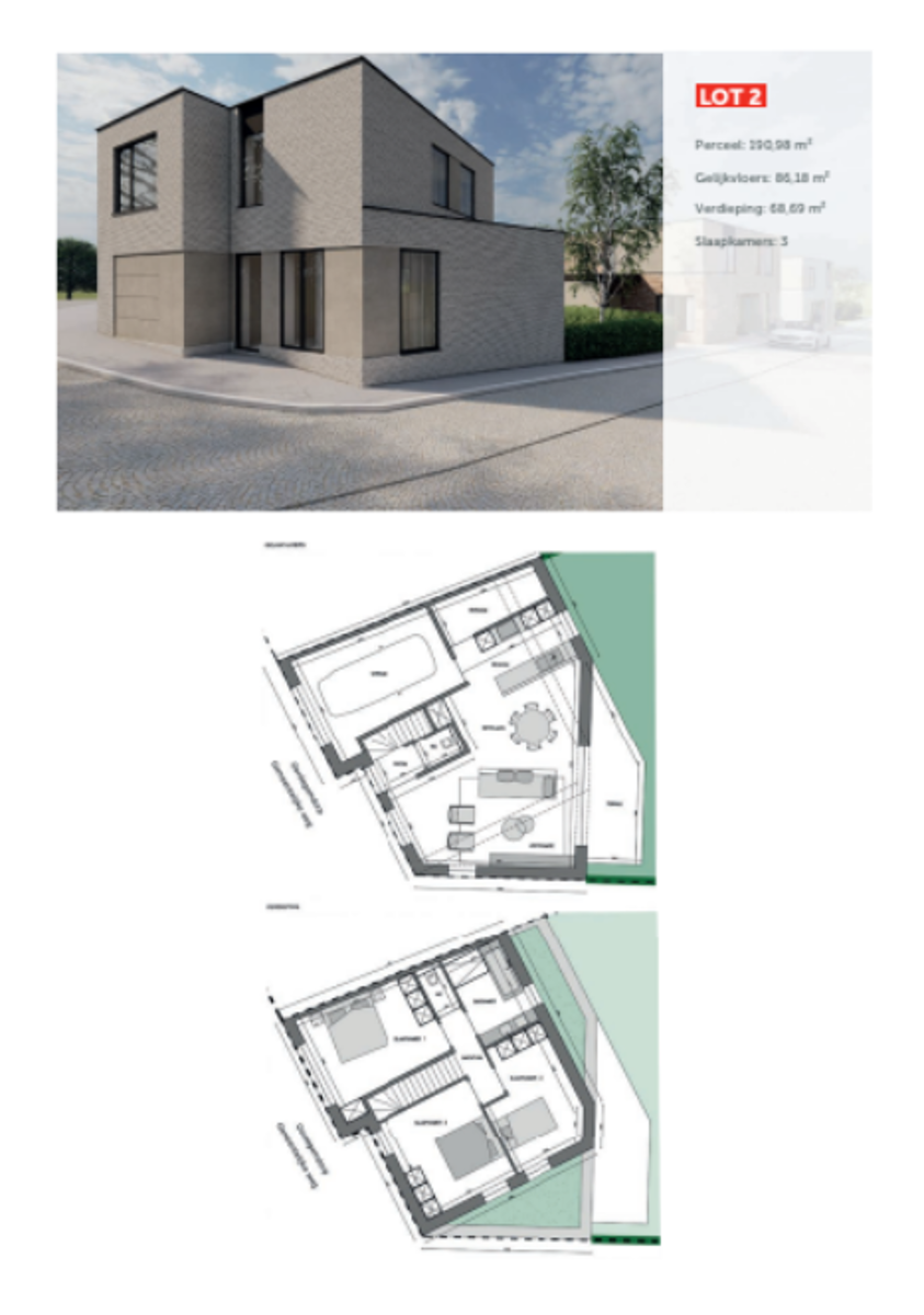 Maison à vendre à Oordegem avec 4 chambres - photo 4