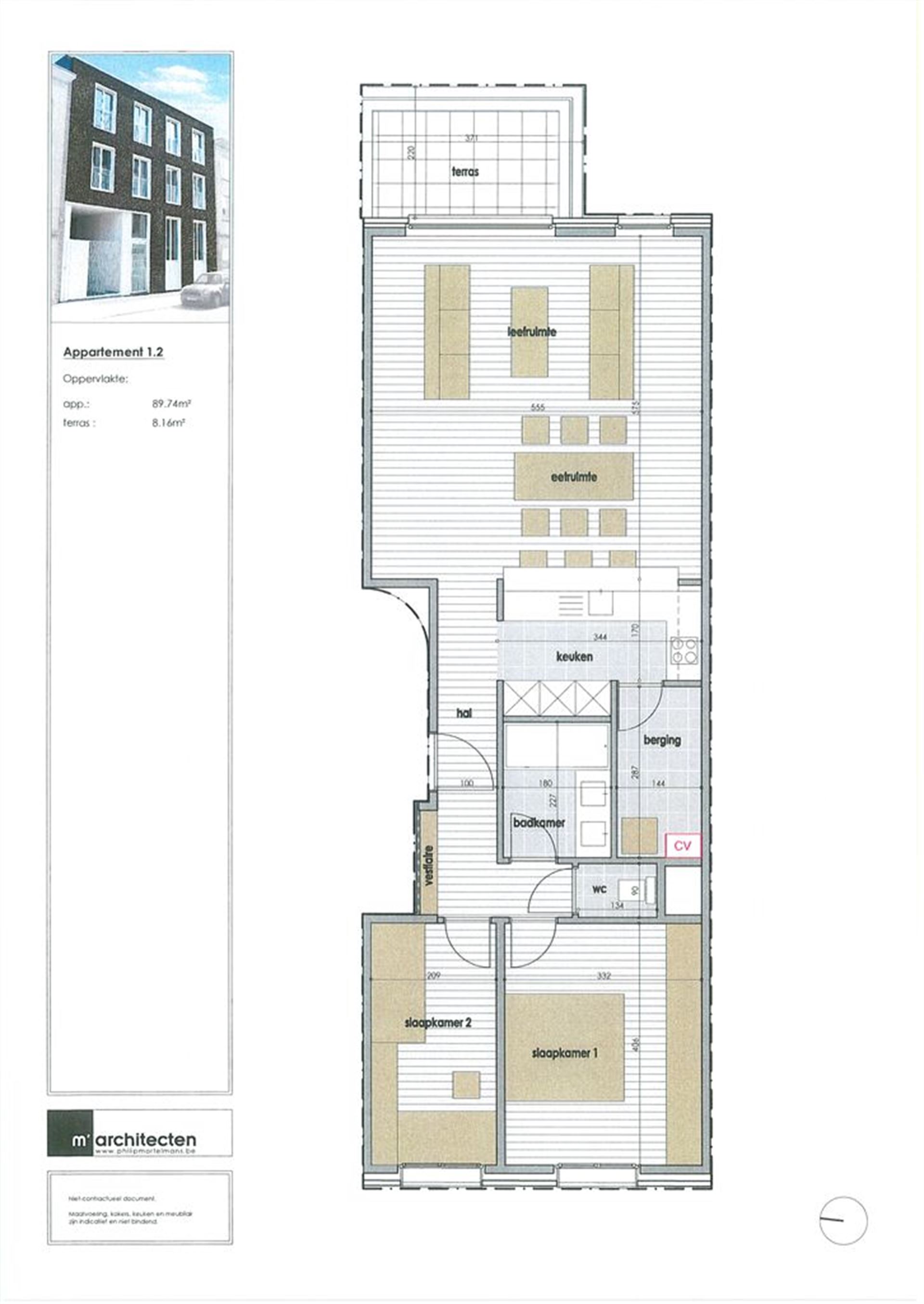 Appartement à louer à Deurne avec 2 chambres - photo 2