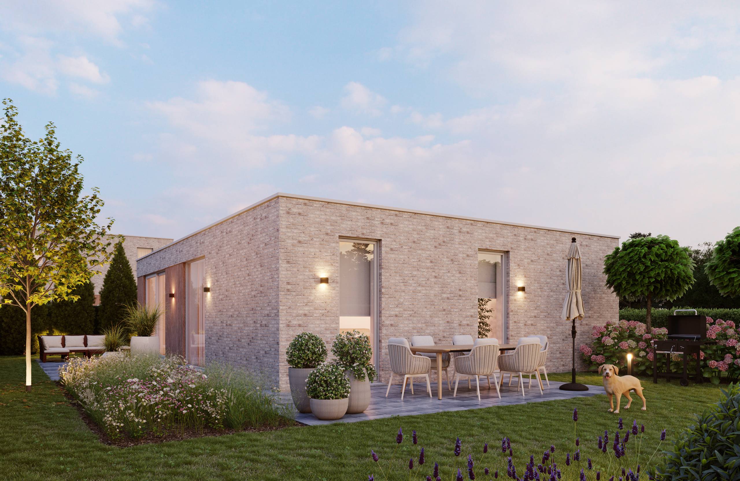 Menen: hedendaagse nieuwbouw bungalow in een rustige straat - foto 2