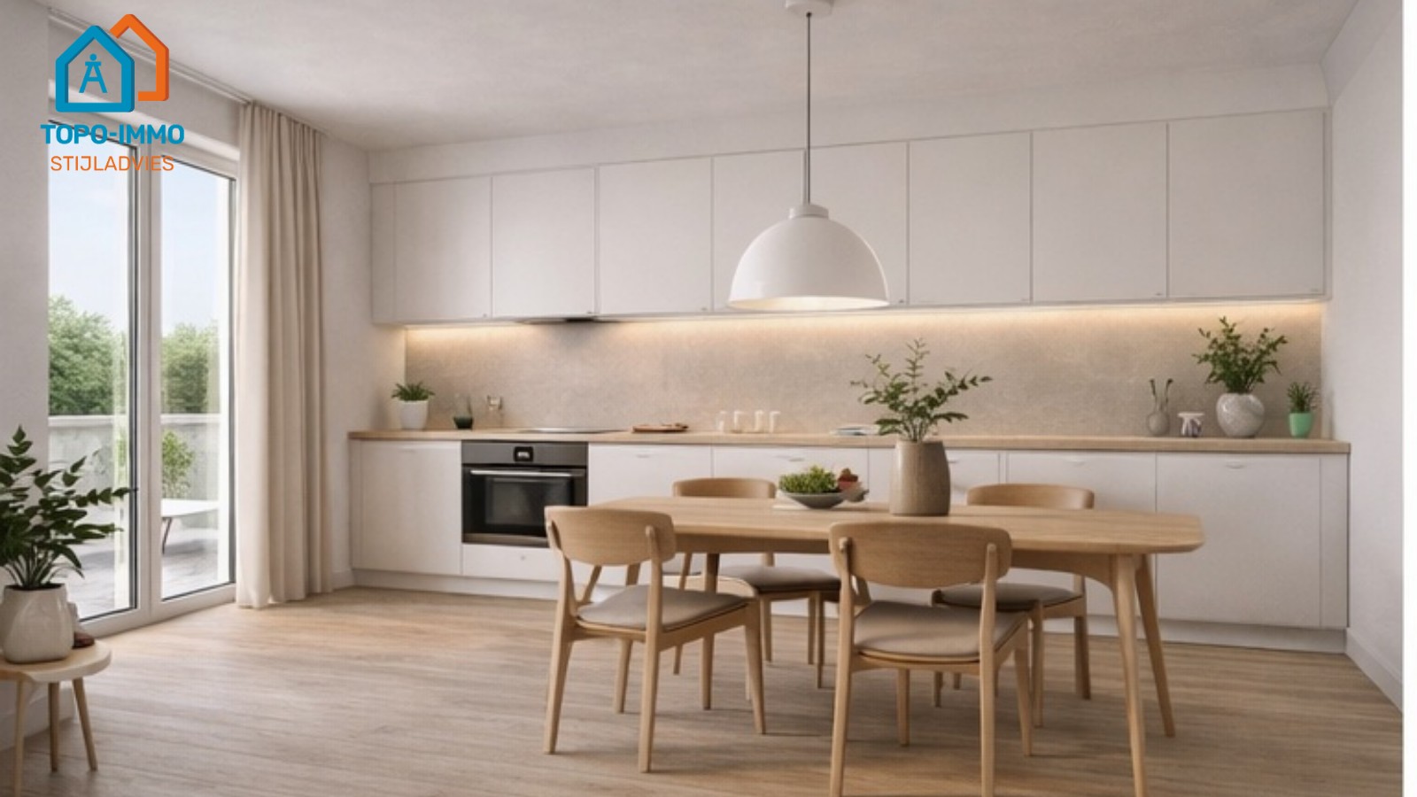 Bouwgrond met vergunning voor 2 appartementen - foto 3