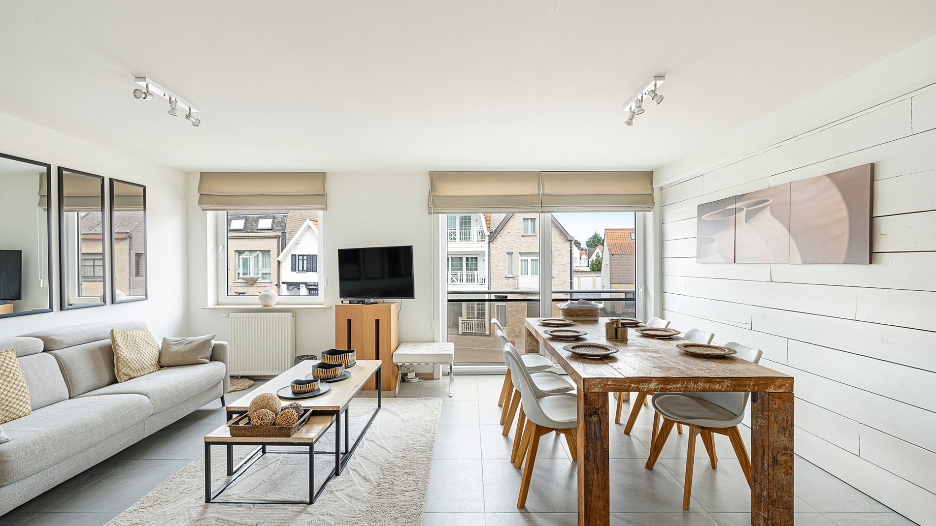 Breed appartement met 2 slpks. in centrum Knokke - foto 3