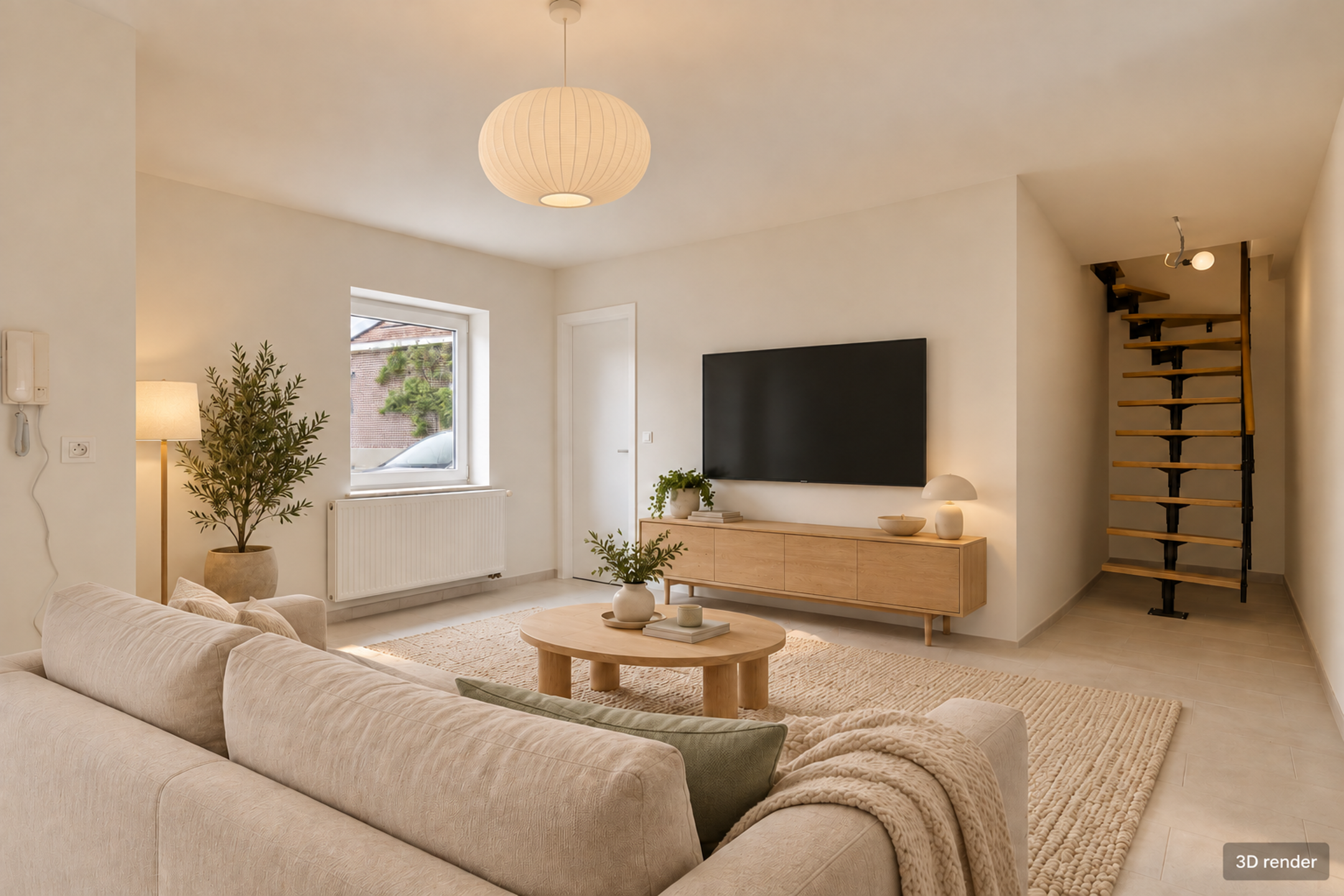 Volledig gerenoveerd duplex met terras - foto 4