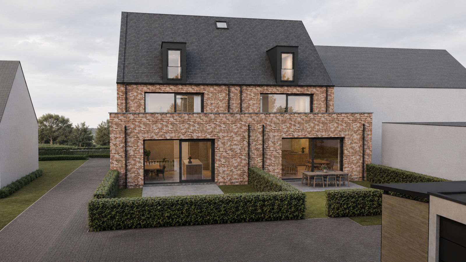 Zeer ruim nieuwbouwappartement met garage in het centrum van Malderen - foto 5