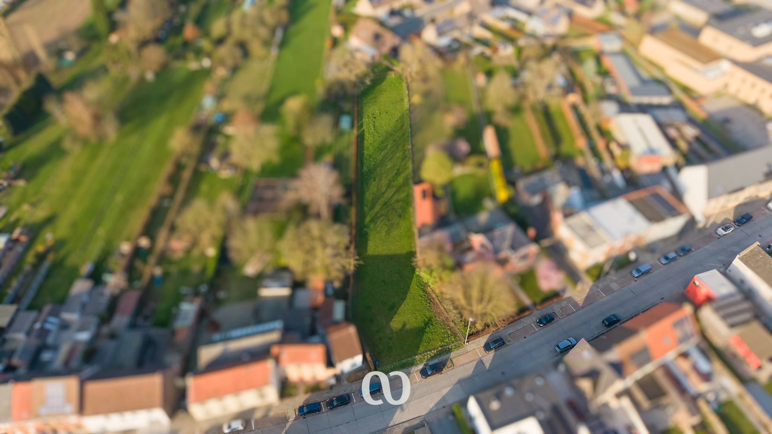 Terrain à bâtir pour une construction semi-ouverte dans la rue Serpent à Audenarde. - photo 5