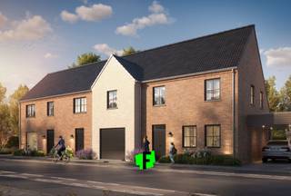 3 (nog te bouwen) nieuwbouwwoningen (reeds 2 verkocht! ) elk met een moderne architectuur en hoogwaardige afwerking. Deze woningen combineren esthetiek en functionaliteit, met ruime en lichtrijke leefruimtes die uitnodigen tot gezellig samenzijn. De open keuken is volledig uitgerust met kwaliteitsvolle toestellen, en de aansluitende woonkamer biedt toegang tot de zonnige tuin, ideaal voor ontspanning.<br /><br />Elke woning beschikt over drie ruime slaapkamers, een stijlvol afgewerkte badkamer, en een extra berging op het gelijkvloers. <br /><br />Met oog voor energie-efficiëntie zijn de woningen voorzien van vloerverwarming en uitstekende isolatie, wat niet alleen het wooncomfort verhoogt, maar ook zorgt voor lage energiekosten.<br /><br />