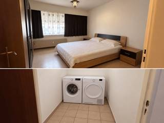 <p>Appartement met privatieve tuin en garage te koop</p><p>Ruim appartement van 85 m² met een privatieve tuin van 40 m² en een eigen garage. Ideaal voor een koppel, een klein gezin of wie op zoek is naar comfortabel wonen met een eigen buitenruimte.</p><p>Indeling:</p><p>* Ruime woonkamer en keuken<br />* 2 kamers<br />* Apart toilet<br />* Afzonderlijke ruimte voor de wasmachine<br />* Privatieve tuin van 40 m²<br />* Eigen garage</p><p>Recente renovaties aan het gebouw:</p><p>* Het dak van het appartementsgebouw werd recent vernieuwd.<br />* Ook de terrassen werden recent gerenoveerd.</p><p>Ligging:<br />Het appartement is gunstig gelegen, op korte afstand van scholen, winkels en een apotheek. Alle dagelijkse voorzieningen zijn dus gemakkelijk bereikbaar.</p><p>Belangrijk om te weten:<br />De elektrische installatie is niet conform en dient in overeenstemming te worden gebracht met de geldende normen.</p><p>Een interessante opportuniteit voor wie op zoek is naar een ruim appartement met een privatieve tuin en garage.</p><p>📩 Interesse? Neem gerust contact op voor meer informatie of een bezoek!</p>