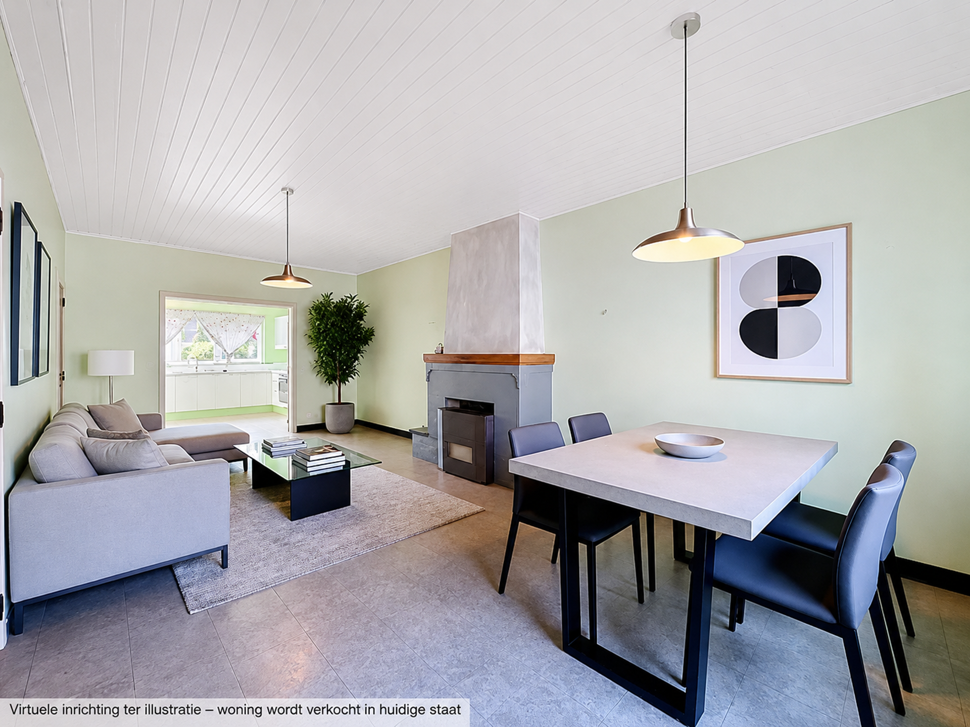 Ruime woning met tuin en garage in centrum Oudenaarde - foto 4