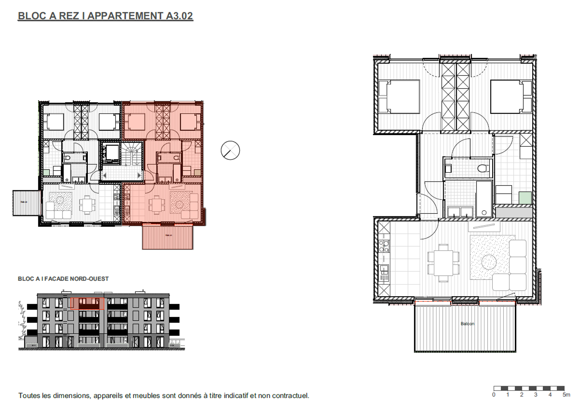Appartement à vendre à Mons avec 2 chambres - photo 4