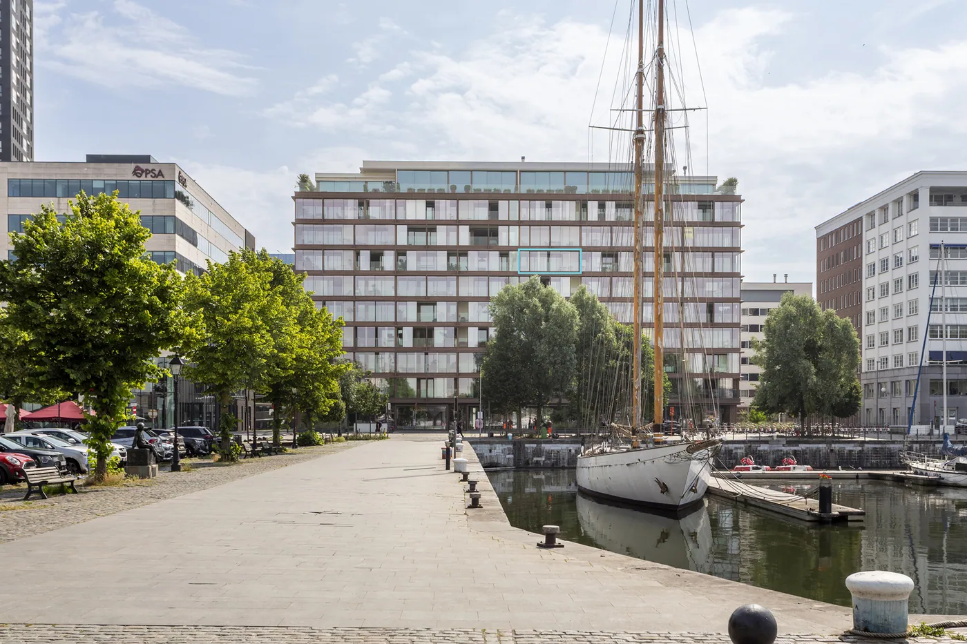 Luxe studio aan het Willemdok, Eilandje - foto 2