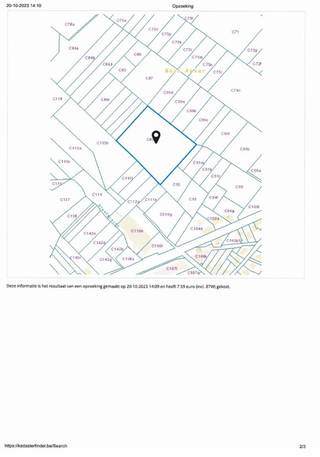 Goeie landbouwgrond te koop in Bertem- Leefdaal. Gelegen in Herbevestigd Agrarisch Gebied, bereikbaar via Tervuurse Steenweg