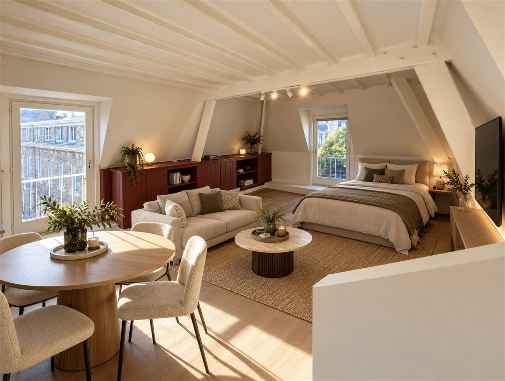 Karaktervolle dakstudio in het hart van Leuven! - foto 5
