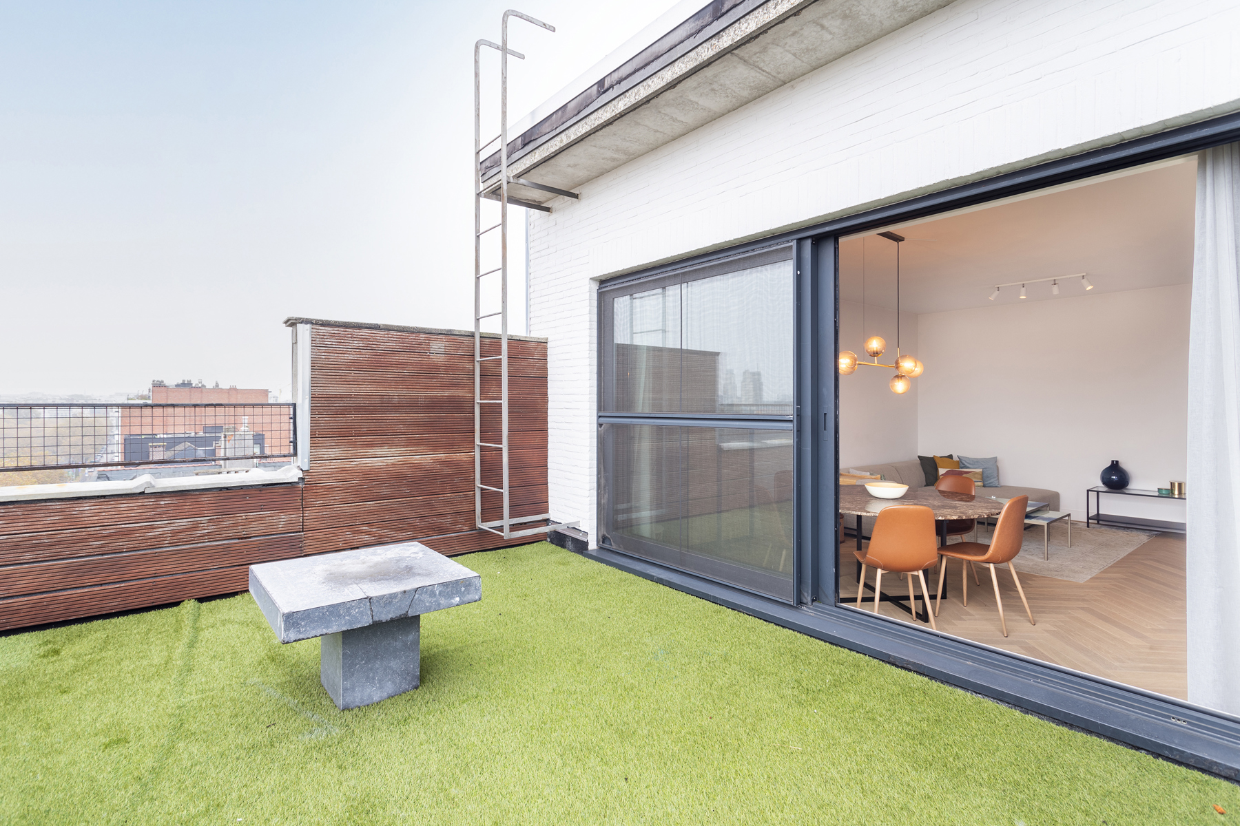 Bemeubelde penthouse met ruim terras op ’t Zuid - foto 4