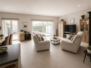 <p><span>Dit gelijkvloers appartement in Westerlo is ontworpen met maximale aandacht voor comfort, veiligheid en zelfstandigheid voor rolstoelgebruikers en ouderen. Het volledige appartement is drempelvrij en uitgerust met aangepaste, extra brede schuifdeuren, waardoor verplaatsen tussen de verschillende ruimtes vlot en moeiteloos verloopt.<br /><br />De ruime, lichtrijke leefruimte met open keuken biedt een aangename leefomgeving. De keuken is volledig uitgerust met een kookplaat, combi-oven, vaatwasmachine, koelkast en spoelbak en is praktisch aangepast voor dagelijks gebruik.<br /><br />De badkamer is ruim en functioneel en beschikt over een inloopdouche, toilet en een plafondlift dat extra ondersteuning biedt bij dagelijkse verzorging. De aansluitingen voor wasmachine en droogkast zijn ergonomisch voorzien voor extra gebruiksgemak.<br /><br />Verder beschikt het appartement over twee comfortabele slaapkamers, een aparte technische berging en een aangename buitenruimte met terras, vlot bereikbaar zonder niveauverschillen.<br /><br />Achteraan het gebouw heeft u nog een ruime carport ter beschikking (inbegrepen in de huurprijs).<br /><br />De gemeenschappelijke kosten bedragen slechts 25 euro / maand. Hou zeker rekening met de zeer gunstige EPC waarde (Label A / 63,63 kWh/m²). Geen huisdieren toegelaten volgens reglement interne orde. Beschikbaar vanaf 1 juli 2026.<br /><br /></span><span>Maak uw afspraak online via de knop onze website</span><span>. Voor alle andere vragen kunt u contact opnemen op het nummer 015/151515 of info@dupont-vastgoed.be</span></p><p><span><br /><br /> </span></p>
