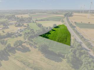 Perceel landbouwgrond van 1ha36a02ca gelegen op een mooie locatie te Ketsingen (Tongeren), op de hoek van de Demerbronstraat en de Kapoelstraat...