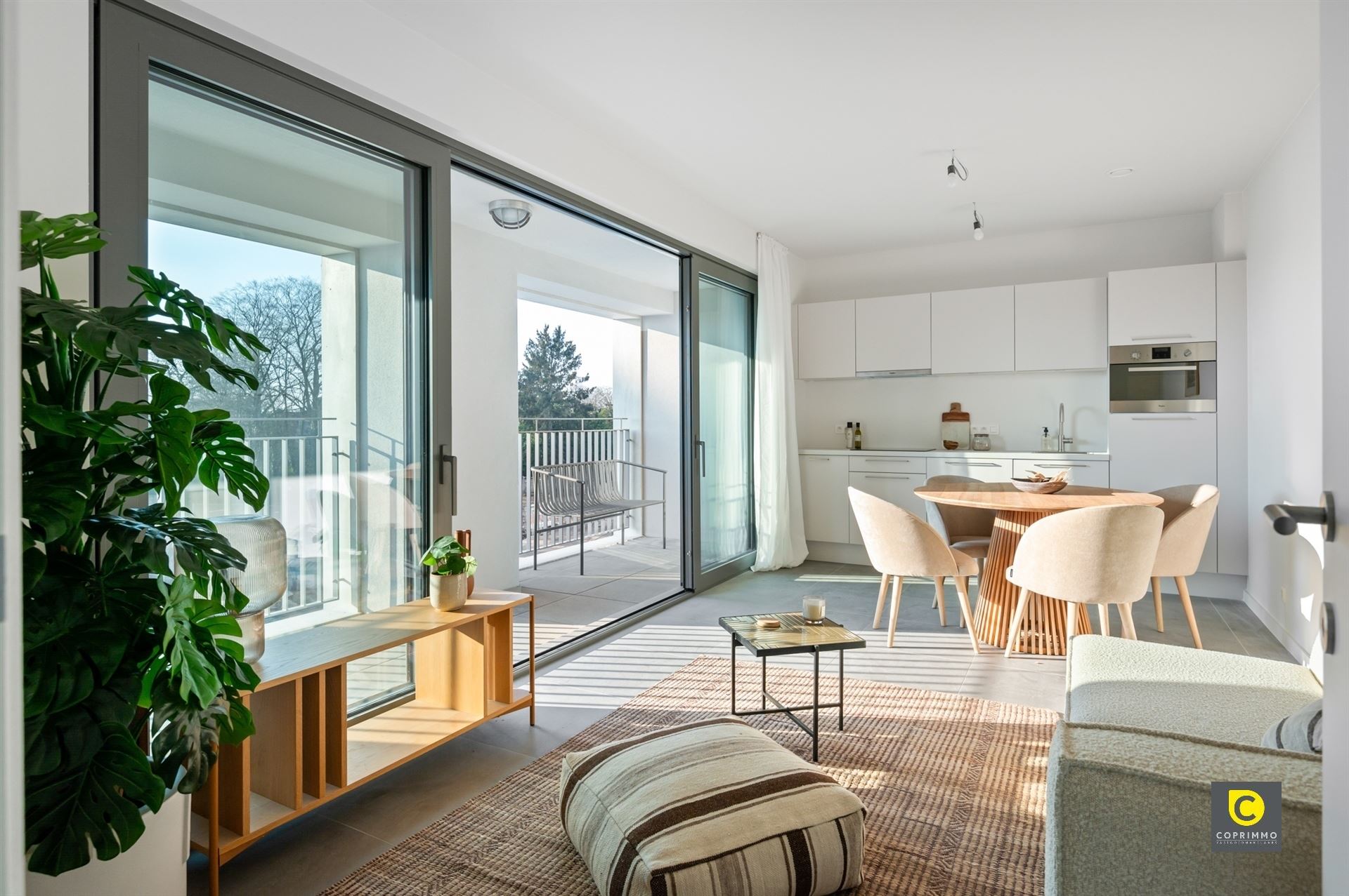 Nieuwbouw 1 slaapkamer appartement met terras! - foto 1