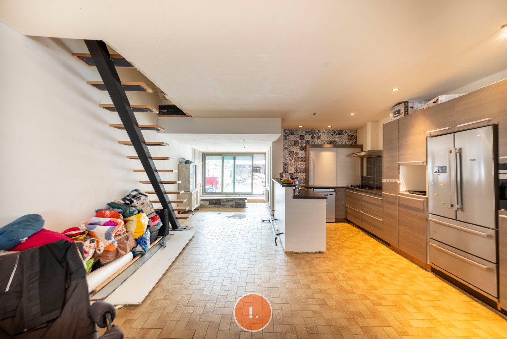 Te koop: verder af te werken woning met potentieel op rustige ligging nabij de Leie met tuin - foto 2