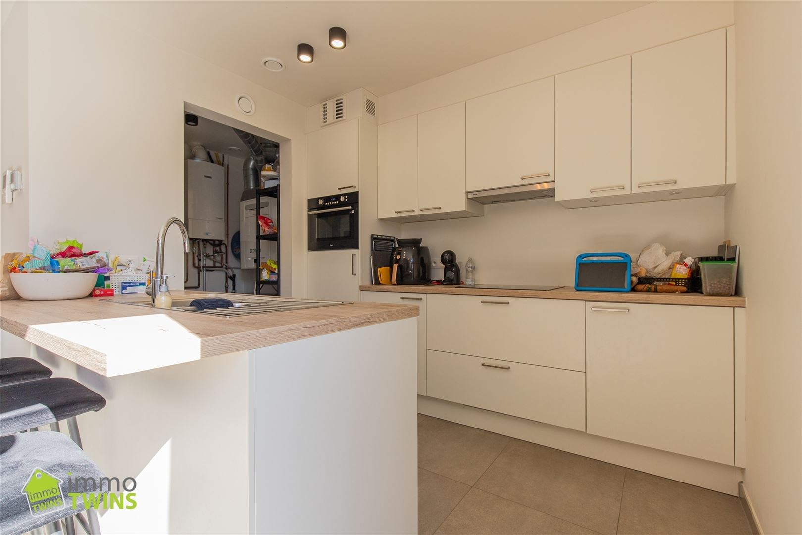 Modern gelijkvloers appartement met terras en staanplaats te Grembergen bij Dendermonde - foto 3