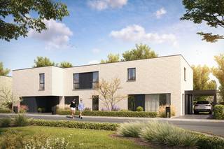 Lot 5 is een halfopen bebouwing in de moderne stijl. <span>Deze woning ligt in een nieuw woonproject zonder doorgaand verkeer. Op fietsafstand van het station van Lichtervelde, vlotte verbinding naar Torhout en Roeselare en nabij de oprit van de E403. De woningen in deze verkaveling worden aangeboden met ingerichte badkamer, bevloering en ingerichte keuken.</span><br /><br /><span>GELIJKVLOERS inkom, wc, ruime living met open keuken, berging.<br />EERSTE VERDIEPING: 3 ruime slpks, aparte wc, badkamer ingericht met ligbad, inloopdouche en badkamermeubel met dubbele lavabo en technische ruimte.<br /><br />Energiezuinige woning (E - 18) door doorgedreven isolatiepakket, ventilatiesysteem D, zonnepanelen, vloerverwarming en warmtepomp. Extra troeven. Leuke tuin, grenzend aan groenzone. Carport mogelijk.<br /><br />Prijs excl. btw en kosten. Download de brochure op https://durabrik.immo/lichtervelde-leysafortstraat <br />Bij Durabrik ben je zeker van een vaste prijs. Geen budgettaire verrassingen dus tijdens je bouwtraject.<br />Heb je vragen? Contacteer dan je bouwadviseur via 09/280.60.60. of mail naar info@durabrik.be.<br /><br />Bezoek onze kijkwoning in Roeselare.<br />* Beelden en oppervlaktes zijn indicatief.</span>