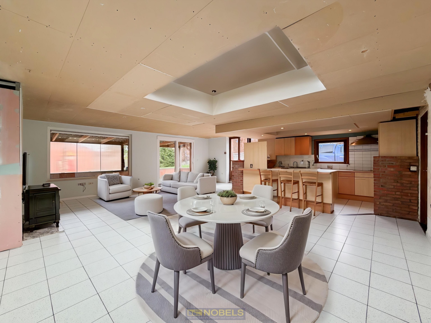 Te koop, Charmante gezinswoning met omheinde tuin en vrij uitzicht te Ronse - foto 5