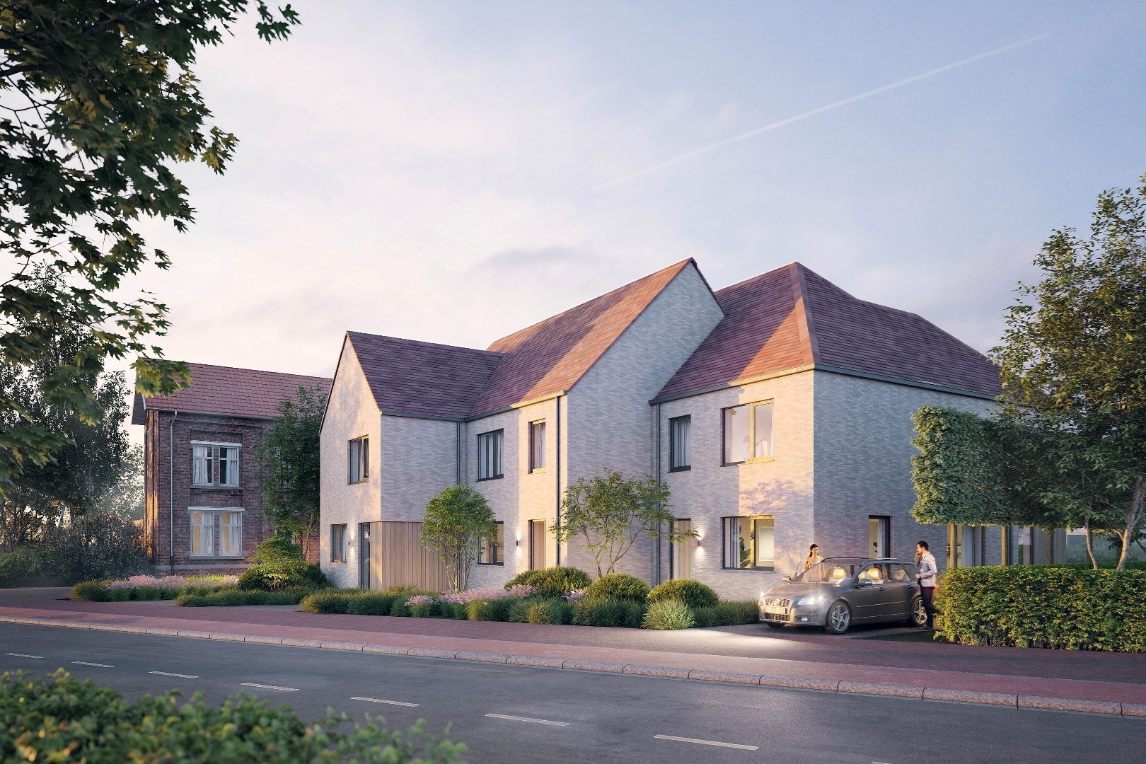 Halfopen nieuwbouwwoning in centrum Nevele - 6% btw - foto 2