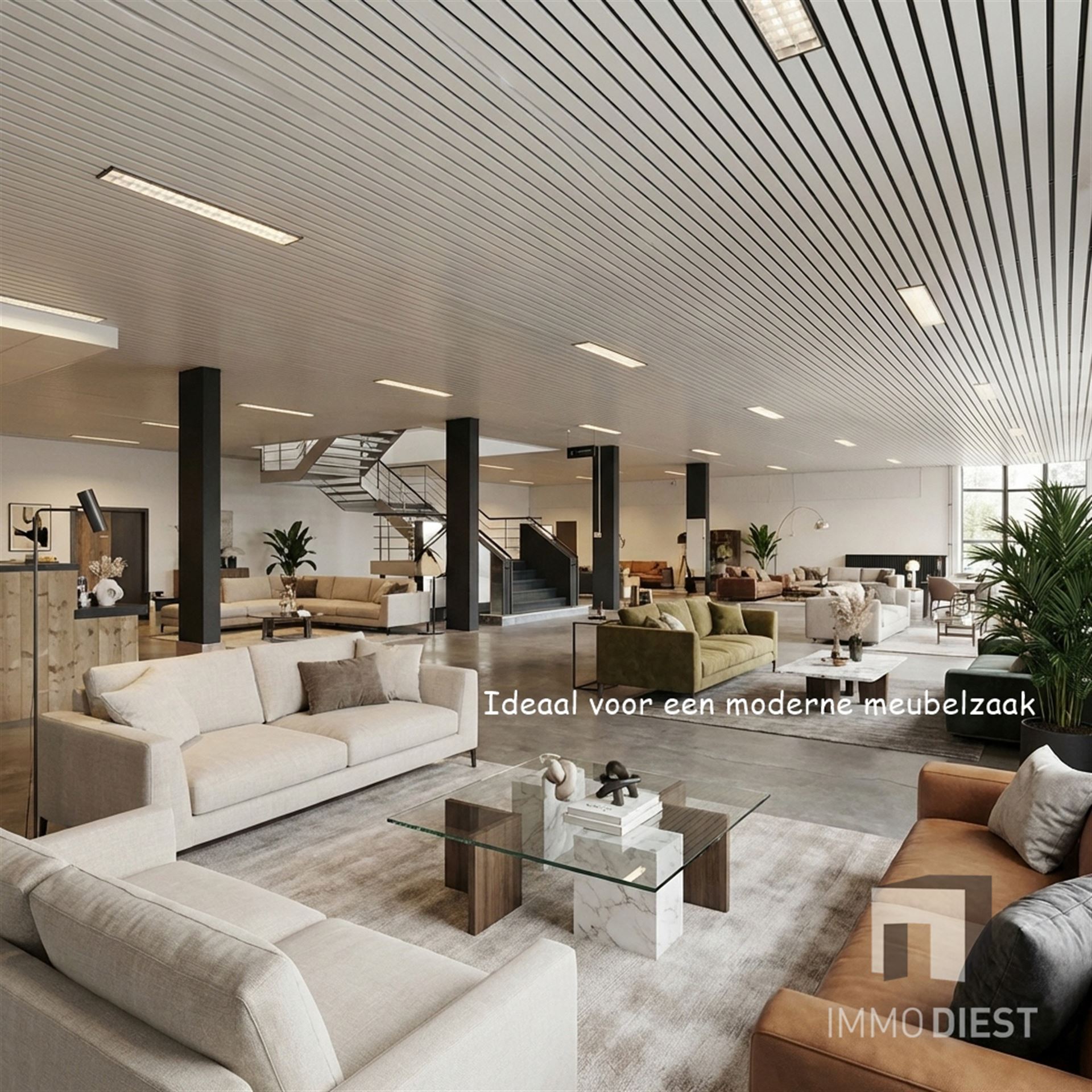 Handelspand van 1181m2 met ruime parking langs verbindingsweg - foto 5