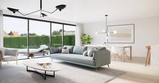 Een landelijke setting, moderne uitstraling en hoogwaardige materialen, dat is het minste wat je van residentie Michel & Maurice mag verwachten. Dit nieuwbouwproject in het hartje van Wielsbeke zal heel wat puntjes op je verlanglijstje afvinken. Of je nu op zoek bent naar een startersflat, een gezinswoning of een goede investering, je vindt het hier. De residentie biedt zowel één-, twee- als drieslaapkamerappartementen waarin praktisch wooncomfort centraal staat. Alle flats beschikken over een mooi zonneterras met zicht op de gezellige binnentuin, het kloppend hart van de residentie. De ideale plek om je buren te ontmoeten en zwoele zomeravonden door te brengen.<br /><br />De open indeling geeft elk appartement een erg ruimtelijk gevoel. Ben je een eerder een stadsmens? Ga dan voor een appartement aan de Rijksweg en volg wat er leeft in Wielsbeke, zelfs vanuit je luie stoel. Heb je het meer voor rust en ruimte? Dan zal het weidse uitzicht van de appartementen in de Molenstraat je zeker charmeren.<br /><br />In residentie Michel & Maurice is er voor elk wat wils!<br /><br />Ontdek het zelf en vraag hier verdere info aan.