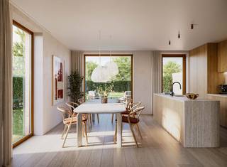 SPRING BINNEN TIJDENS ONZE OPENDEURDAG! Meer info via zabra.be/blom
Moderne nieuwbouwwoning met 4 slaapkamers in een groene omgeving
In deze ruime nieuwbouwwoning geniet je van comfort, licht en functionaliteit. Met een bruto bewoonbare oppervlakte van 189 m² is dit de ideale thuis voor gezinnen die op zoek zijn naar ruimte en hedendaags wooncomfort.
De woning beschikt over 4 volwaardige slaapkamers en 2 badkamers. De leefruimte is lichtrijk en staat in verbinding met een aangenaam terras van 17 m² waar het heerlijk vertoeven is op zonnige dagen.
Deze woning wordt verwarmd en gekoeld met geothermie, een energiezuinig en toekomstgericht systeem dat zorgt voor een constant aangenaam binnenklimaat. Dankzij het gebruik van duurzame materialen, goede isolatie en ventilatie woon je hier niet alleen comfortabel maar ook milieubewust.
Troeven
• 4 slaapkamers
• 2 badkamers
• Terras van 17 m²
• Bruto bewoonbare oppervlakte van 189 m²
• Verwarming en koeling via geothermie
• Energiezuinig en duurzaam gebouwd
Interesse in deze woning of benieuwd naar de mogelijkheden?
Contacteer ons vrijblijvend via +32 472 89 60 18 voor meer info of een persoonlijk gesprek.