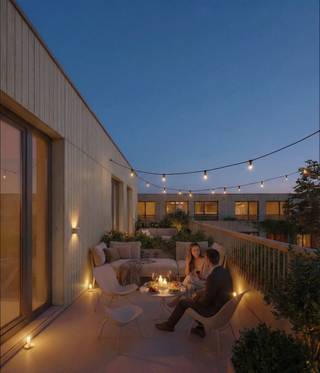 <p><span> </span></p><p><span>Aménagement</span></p><p><span>- hall d'entrée</span></p><p><span>- toilettes séparées</span></p><p><span>- salon et salle à manger spacieux</span></p><p><span>- terrasse 1 </span></p><p><span>- cuisine ouverte</span></p><p><span>- jardin avec terrasse</span></p><p><span>- chambre 1</span></p><p><span>- chambre 2</span></p><p><span>- salle de bains</span></p><p><span>- rangement technique</span></p><p><span> </span></p><p><span>Détails</span></p><p><span>- construction en bois massif neutre en carbone (CLT)</span></p><p><span>- maisons BEN économes en énergie</span></p><p><span>- conservation maximale de la verdure existante</span></p><p><span>- situées dans un parc sans voitures</span></p><p><span>- 100% d'énergie renouvelable</span></p><p><span>- parking souterrain et sous-sol à vendre</span></p><p><span> </span></p><p><span>Vous êtes intéressé par ce nouvel appartement à vendre au cœur de Mortsel, vous êtes à la recherche d'un autre bien immobilier ou vous souhaitez connaître la valeur de votre bien ? Dans ce cas, BOLT immo est l'agence qu'il vous faut ! Nous nous ferons un plaisir de vous aider.</span><span> </span></p>