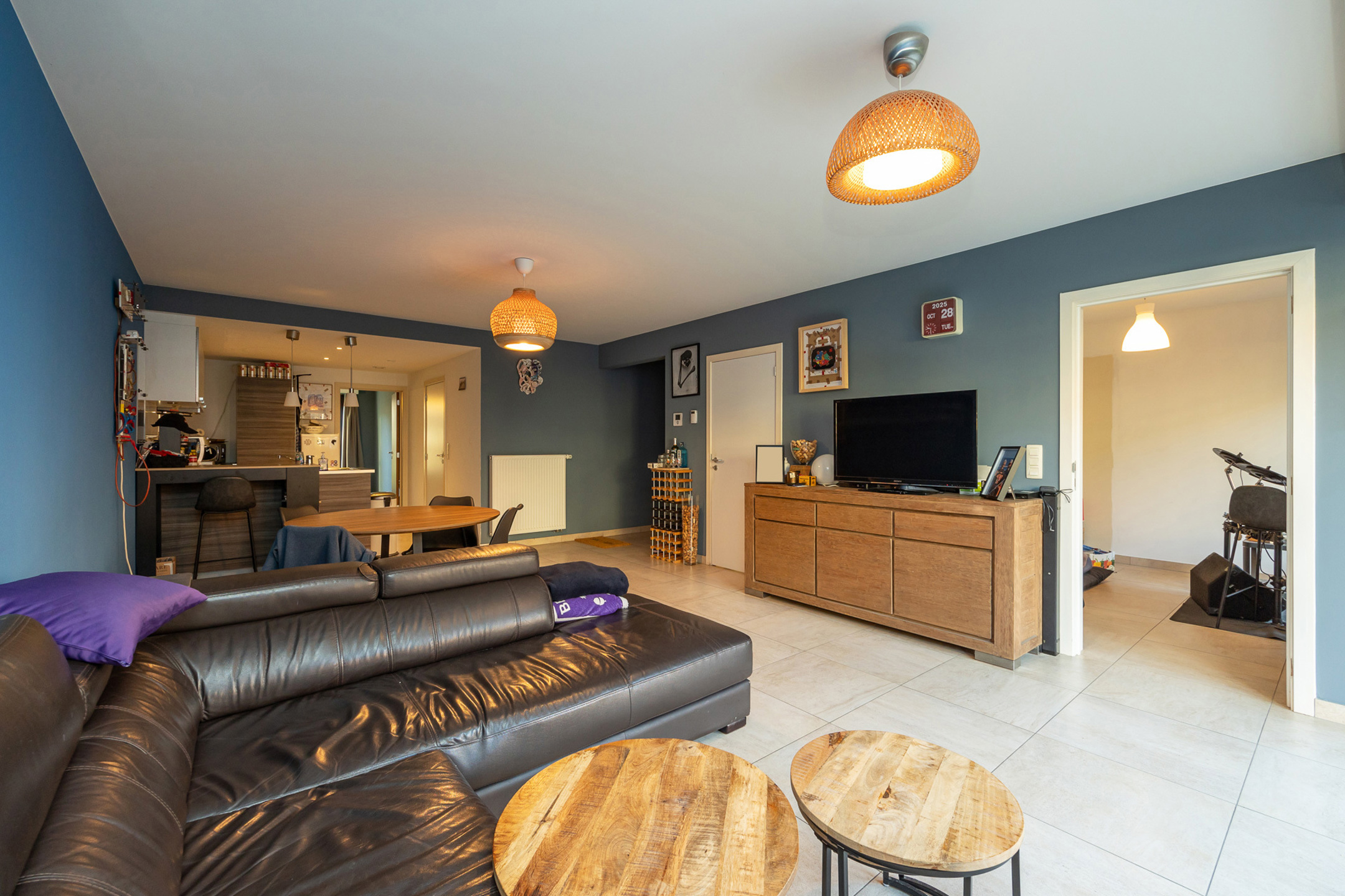 Gelijkvloers app met 2 terrassen en garagebox - foto 5