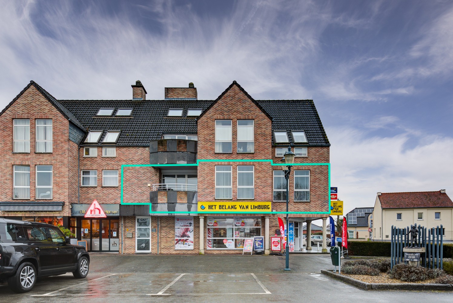 INSTAPKLAAR APPARTEMENT MET 2 SLAAPKAMERS EN GARAGE TE OPGRIMBIE - foto 1