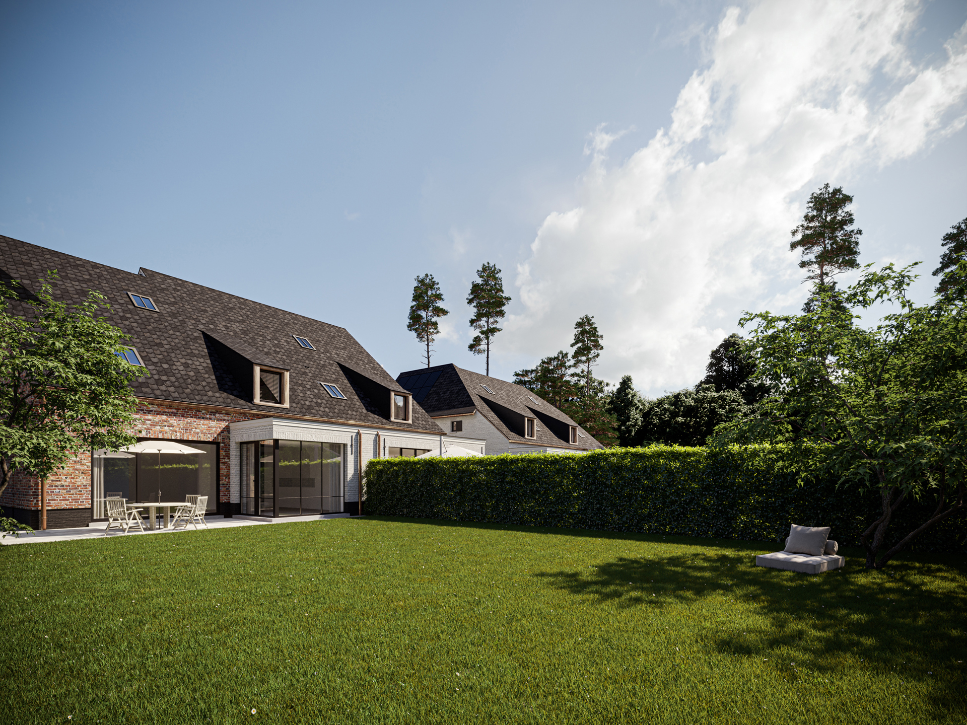 Project 'VIER' , halfopen nieuwbouwwoningen in Destelbergen - foto 5